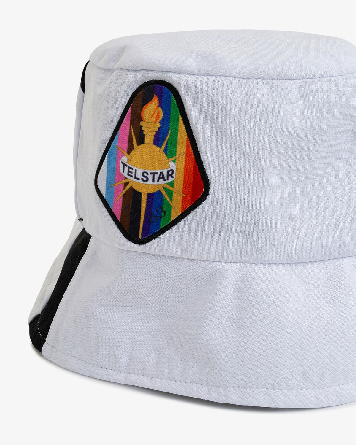 Telstar Buckethat, White, hi-res